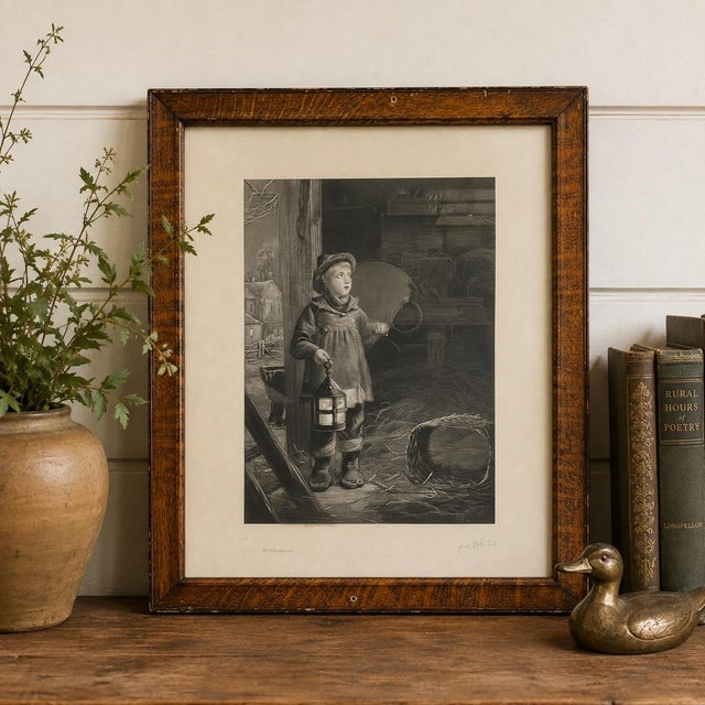 Antique 1881 “What’s That?” Victorian Engraving After j.h. Barnes, j.b. Pratt For Sale - Image 10 of 10
