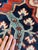 Antique Persian Heriz DREAM in Rare Lattice Design Rug 9.2 x 11.6 For Sale - Image 9 of 11