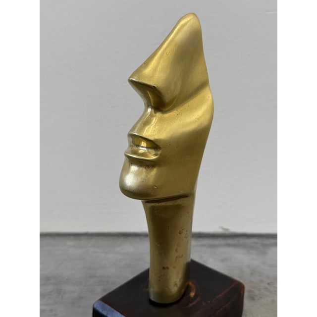 Brazilian Modern Bronze Sculpture, 1990s For Sale - Image 11 of 12