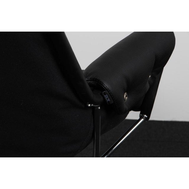 Jetson Lounge Chair in Black Leather by Bruno Mathsson for Dux, 2000s For Sale - Image 9 of 10