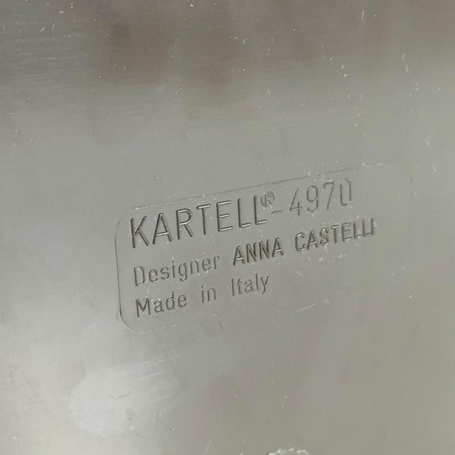Brown Brown Componibili Square Serving Trolley by Anna Castelli for Kartell, 1960s For Sale - Image 8 of 9