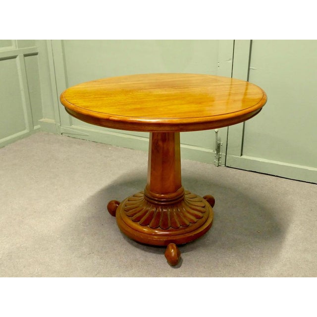 Cherrywood Tilt Top Centre Table This is an outstanding piece, the table is made with honey coloured Cherrywood, the 3...