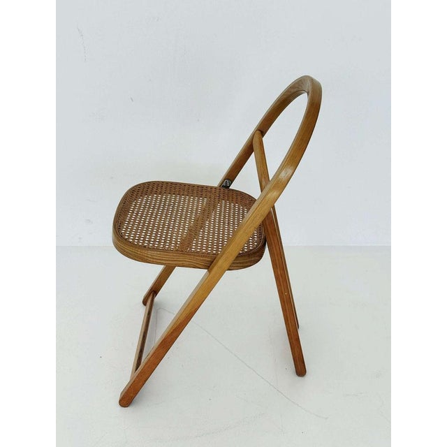 1960s Chair with Vienna Straw Seat, 1960s For Sale - Image 5 of 6