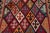 Mid-20th Century Vintage Kilim Runner Rug 3' 7" X 11' 4''. For Sale - Image 9 of 13