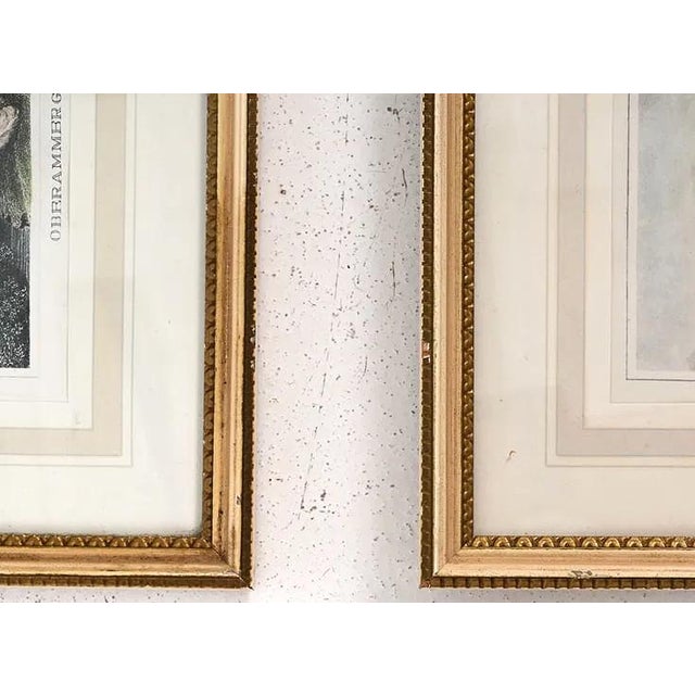 Late 19th Century Set 4 Hand Colored Engravings of Austrian / German Bavarian / Tyrolian Alps Framed For Sale In New York - Image 6 of 9