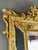 Large 19th Century Mirror with Gilded Wooden Pediment For Sale - Image 6 of 9