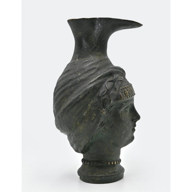 Bronze Sculptural Jug, Early 20th-Century For Sale - Image 3 of 8