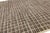 Textile 12x16 Brown Modern Moroccan Style Grid Hand-Knotted Wool Area Rug For Sale - Image 7 of 9