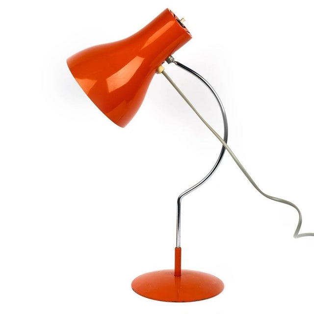 Vintage Metal Lamp from Napako, 1960s For Sale - Image 10 of 10