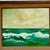 1972 Vintage Coastal Impressionist Original Seascape Oil Painting - Artist Signed, Framed For Sale - Image 12 of 12