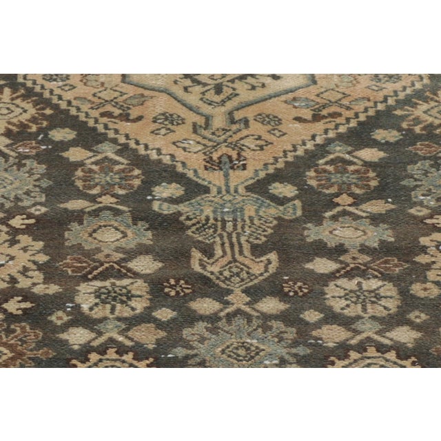 Mid 20th Century Mid 20th Century Vintage Persian Hamadan Rug, 06'10 X 09'07 For Sale - Image 5 of 12