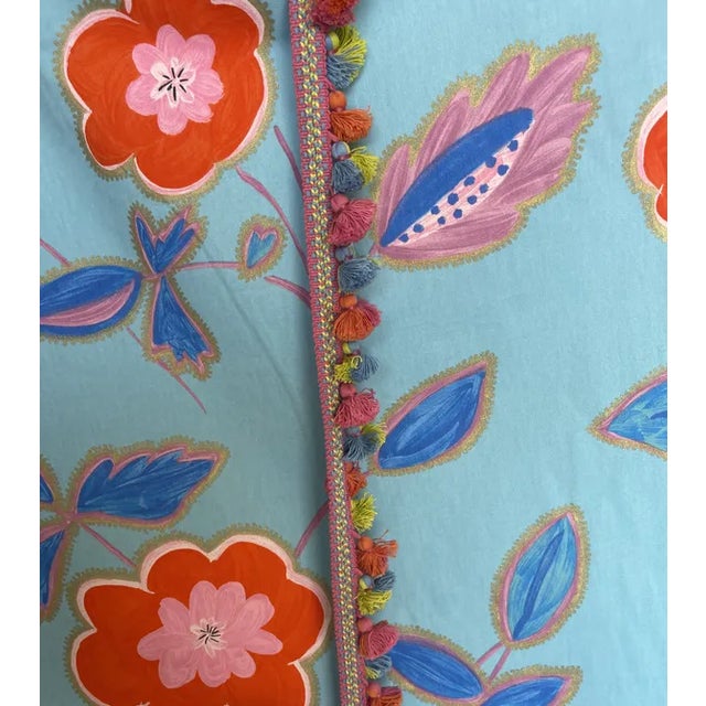 5 Yards of Designer Guild Inessa Fabric & 3 Yards of Matching Trim- 3 Pieces For Sale - Image 10 of 10