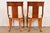 Baker Furniture Regency Solid Cherry Wood Side Chairs or Dining Chairs, Pair For Sale - Image 9 of 12