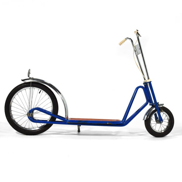 Vintage Kangaroo Scooter Blue 1969 For Sale In Chicago - Image 6 of 10