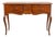 Provençal Walnut Console Table with Two Drawers, Louis XV Style, 20th Century For Sale
