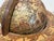Vintage Made in Italy Old World Wooden Desk Globe W/ Stand Astrology Design 11”t For Sale - Image 10 of 12