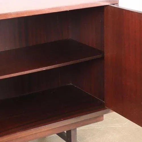 Vintage Sideboard in Exotic Wood Veneer, 1960s For Sale - Image 3 of 7