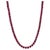 Gemstone 41.7ct Natural Ruby Tennis Necklace in 925 Silver Wedding Jewelry for Her For Sale - Image 7 of 12