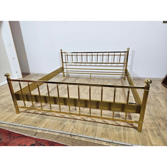 Vintage Brass Bed Frame For Sale - Image 14 of 15