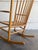 In Style of Hans Wegner FDB Møbler Beechwood High Back Rocking Chair Danish Mid-Century Modern 1960s For Sale - Image 10 of 10