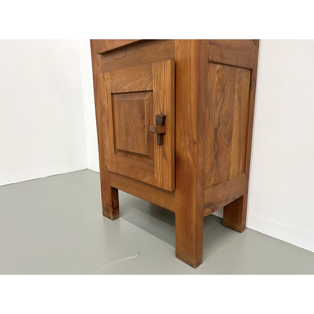 Wood Small Brutalist Hosiery Cabinet, 1950s For Sale - Image 7 of 18
