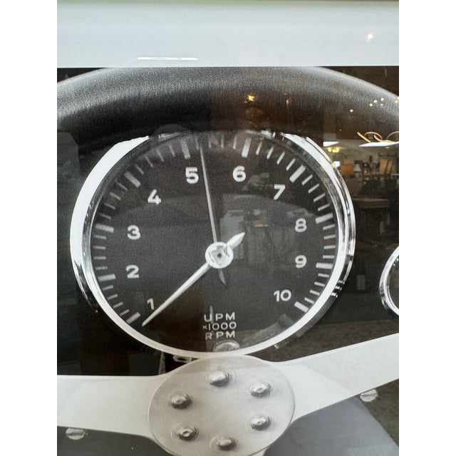 Brookpace Lascelles 1959 Porsche Steering Wheel, Framed For Sale - Image 10 of 12