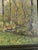 Heinrich Pforr, Spring Trail: Footpath from Lautenbach to Uengsterode, Oil Painting on Canvas, Framed For Sale - Image 10 of 13