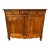 19th Century French Country Solid Walnut Sideboard / Buffet For Sale
