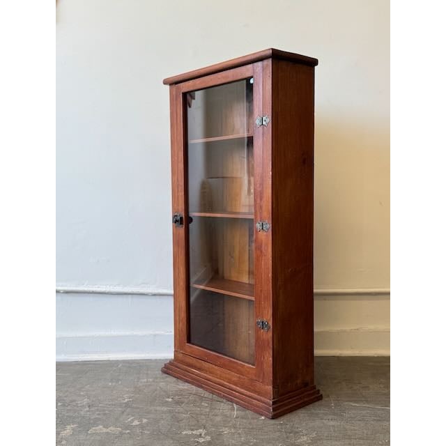 Antique Pine Display Case For Sale - Image 10 of 11