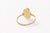 Bronze Cross Set in 21k Gold Ring, Size 7 For Sale - Image 12 of 12