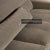 Wk 663 Fabric Two-Seater Grey-Green Sofa from WK Wohnen For Sale - Image 5 of 11