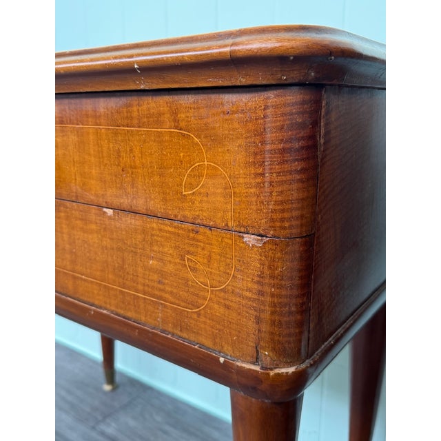 Vintage Italian Bedside Tables, 1950s, Set of 2 For Sale - Image 15 of 17