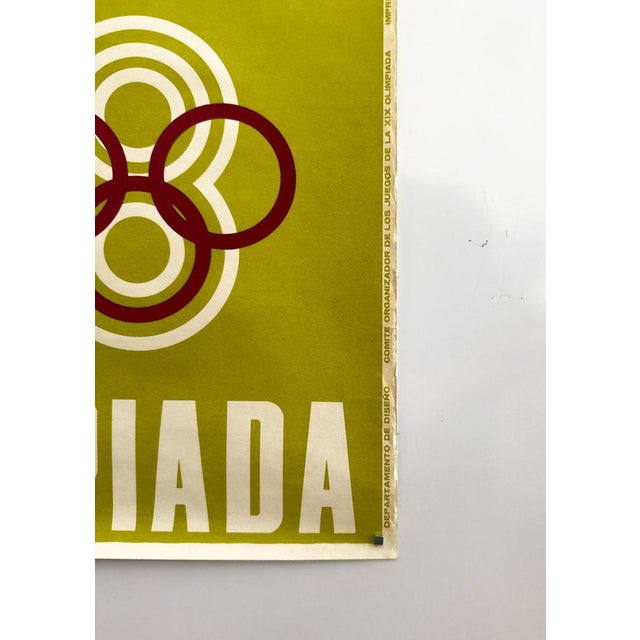 Mexico 68 Olympics Poster from Lance Wyman, 1968 For Sale - Image 9 of 11