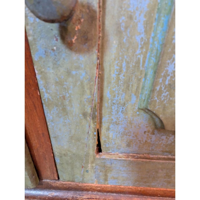 19th Century Antique Primitive Jelly Cupboard Cabinet Dry Sink Washstand For Sale - Image 14 of 18