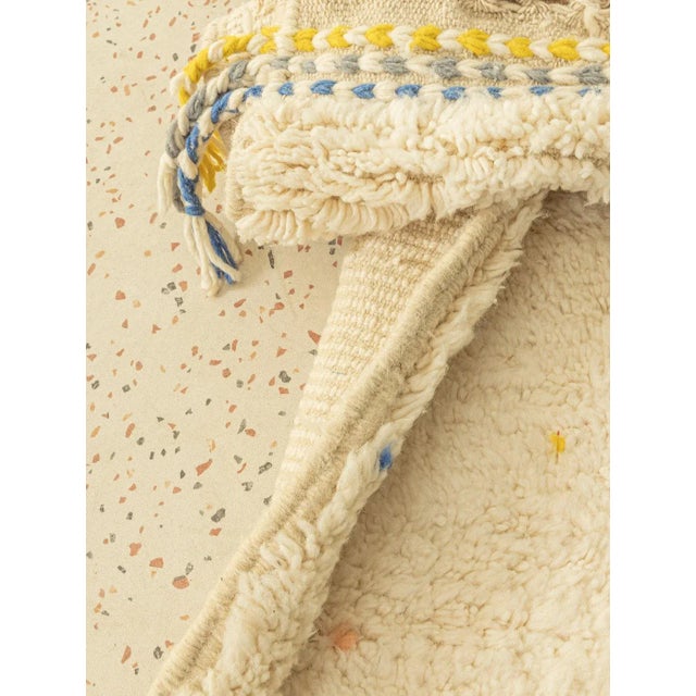 Vintage Tiny Dots Berber Boujad Rug For Sale - Image 9 of 11