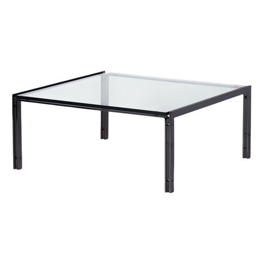 M1 Coffee Table in Bronze-Coloured Stainless Steel from Metaform, 1980s For Sale