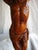 Wood Flemish Wood Sculpted Christ on Stand 18 Century For Sale - Image 7 of 11