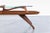 1960s Mid-Century Modern Sculptural Walnut and Glass Coffee Table After Vladimir Kagan For Sale - Image 5 of 12