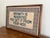 Anthropologie Vintage Cross Stitch Textile Art, Framed For Sale - Image 4 of 7