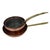 Polished Copper Pots and Pan with Brass Handles from Tagus, Portugal, Set of 4 For Sale - Image 5 of 10
