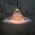 1950s Hanging Lamp in Clear Pressed Glass by Holophane For Sale - Image 5 of 8