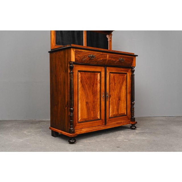 Brown Gründerzeit Kitchen Cupboard, 1900s For Sale - Image 8 of 18