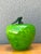 Vintage Art Glass Apple For Sale - Image 9 of 12