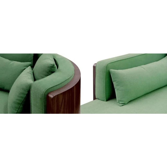 Wood Brooks Chaise Longue by Wood Tailors Club For Sale - Image 7 of 10