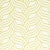 Schumacher Sangomar Applique Fabric in Citron For Sale