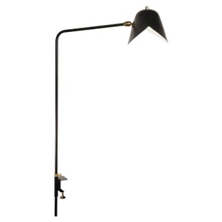 Simple Stapled Lamp by Serge Mouille For Sale