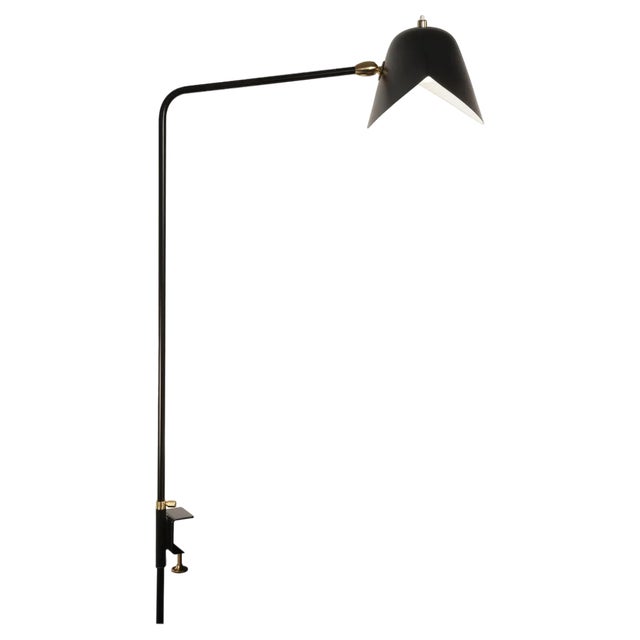 Simple Stapled Lamp by Serge Mouille For Sale