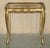 Vintage Florentine Hand Painted & Gilt Nesting Tables, 1930s, Set of 3 For Sale - Image 4 of 18