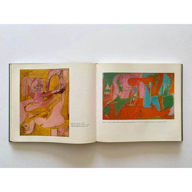 Willem de Kooning Willem De Kooning Vintage 1973 First Edition Abstract Expressionist Lithograph Print Extra Large Landmark Volume Mid Century Modern Hardcover Art Book For Sale - Image 4 of 18