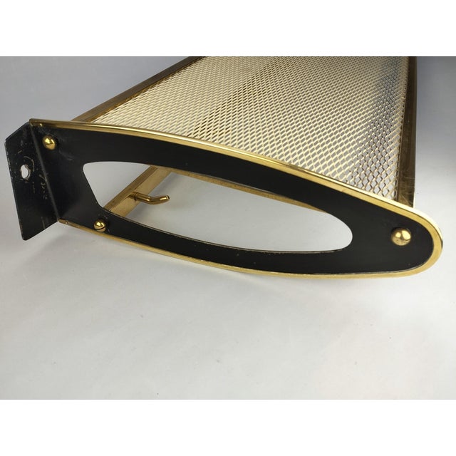 Mid-Century Modern Wall-Mounted Coat Rack, 1950s For Sale - Image 6 of 8
